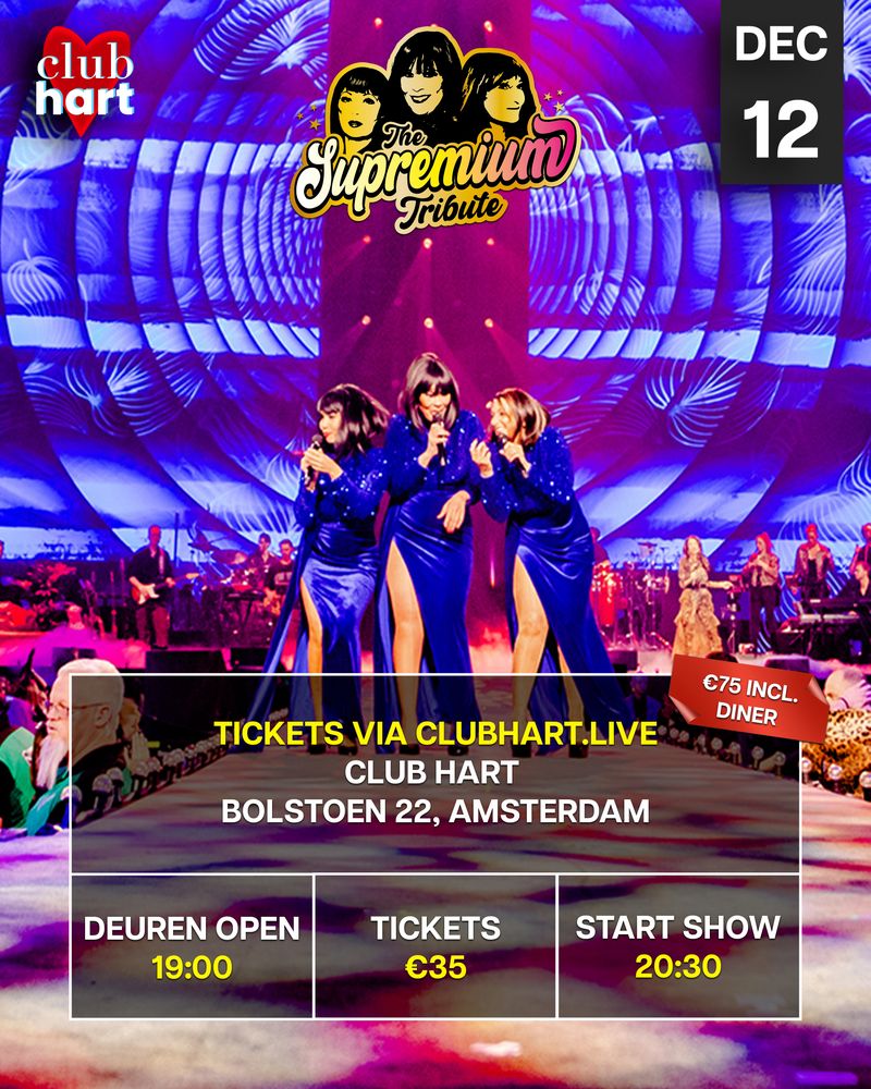 11 April 2026- Supremium Tribute - Club Hart